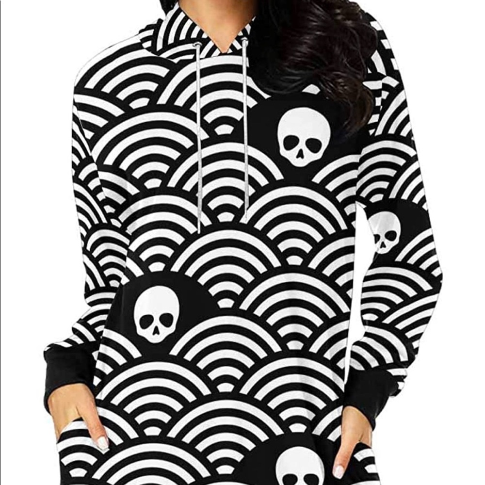 Hoodie mini dress